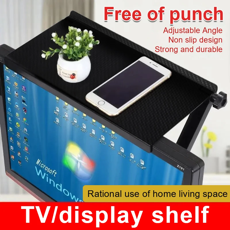 Document Holder Monitor - Półka na telewizor z górnym schowkiem,
