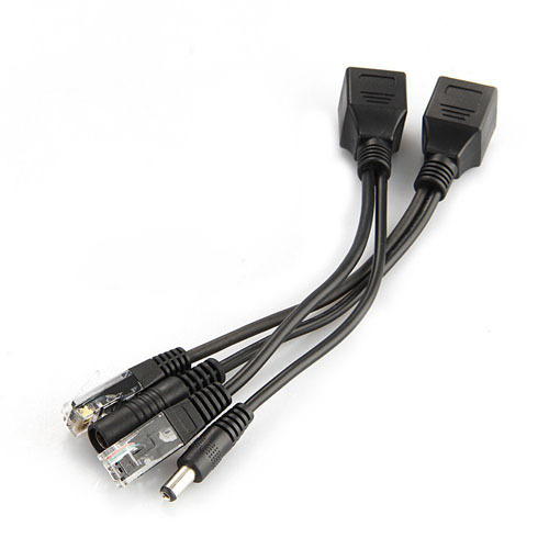 POE kabel adapter RJ45 wtryski – Power Over Ethernet recenzja i cena