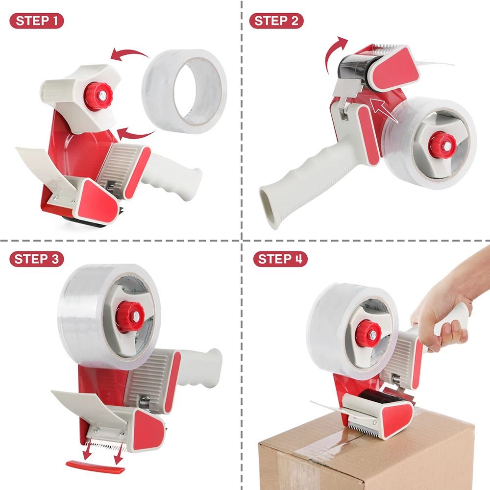 Ręczny opakowacz do taśmy klej – Tape Gun Dispenser recenzja i cena